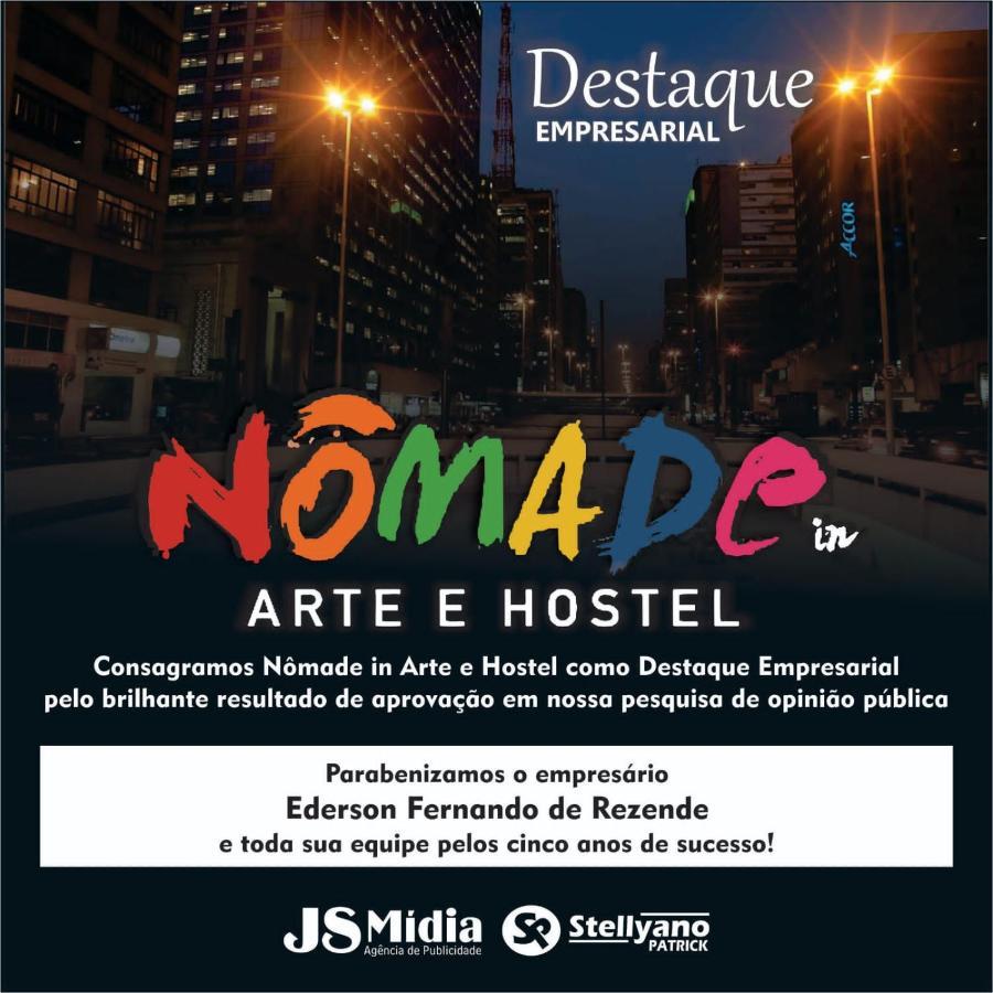 Nomade In Arte E Hostel São Paulo Zewnętrze zdjęcie